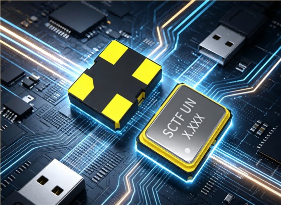 USB 音频接口专用晶振-25UN飞秒晶振-SCTF星通时频