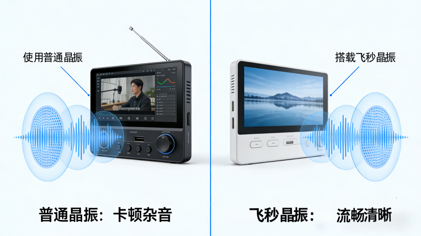 飞秒晶振VS普通晶振对比-SCTF星通时频 飞秒晶振VS普通晶振对比-SCTF星通时频