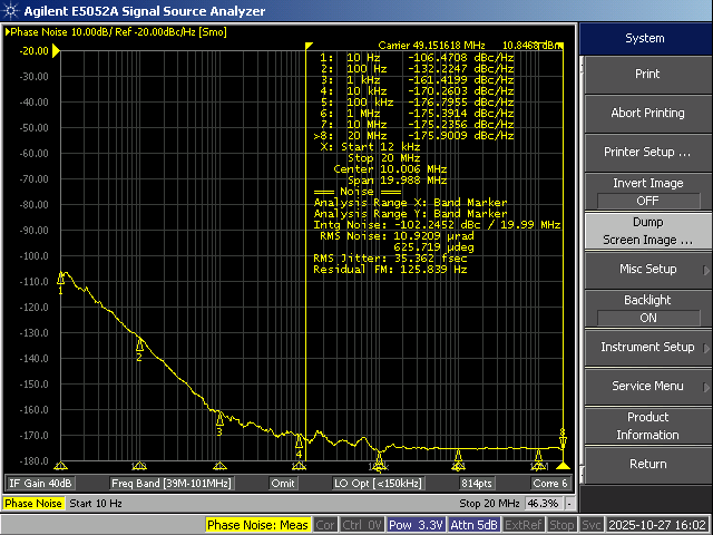 飞秒晶振相位噪声-SCTF星通时频