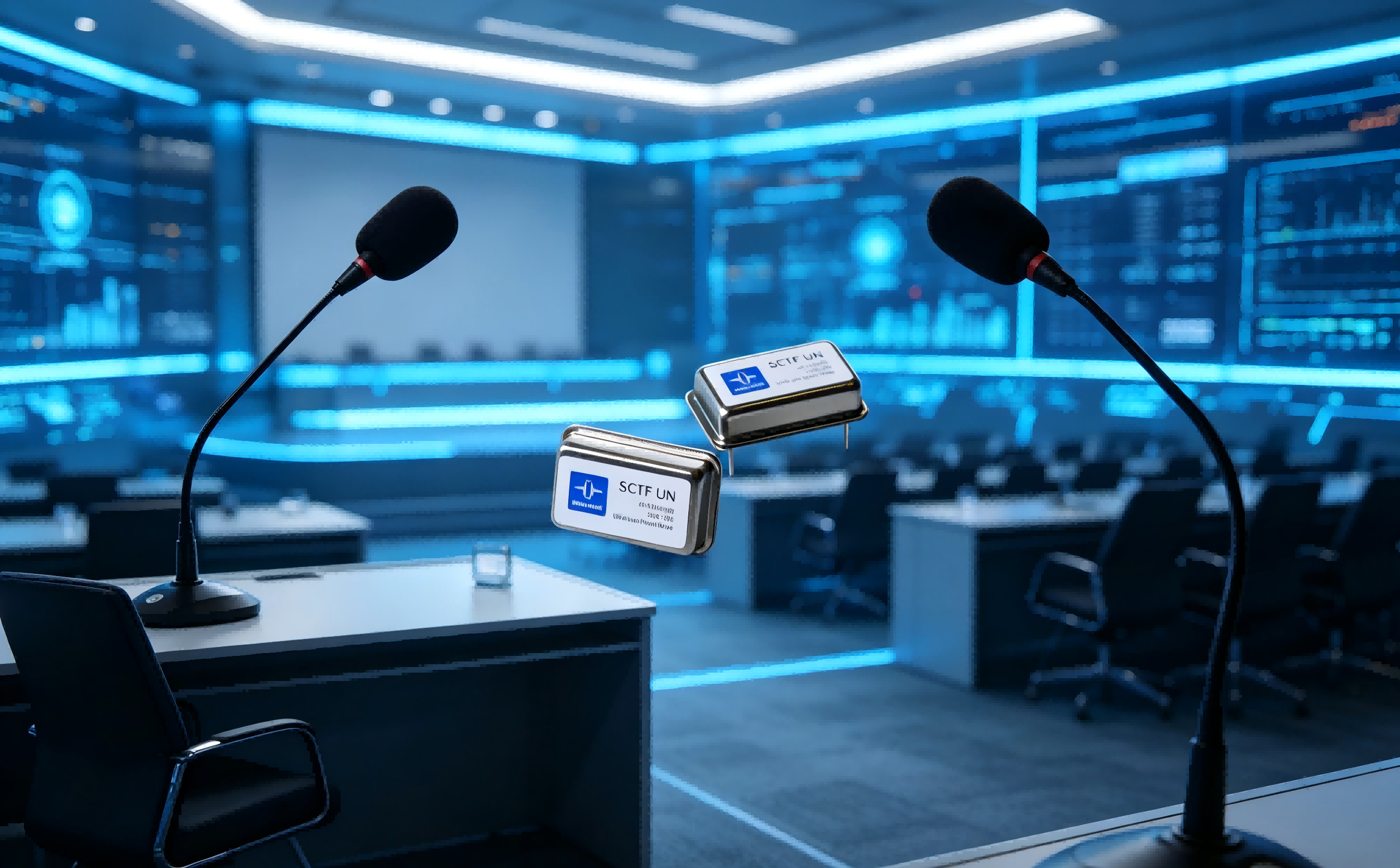 会议室话筒底噪大、不同步？飞秒晶振选型方案