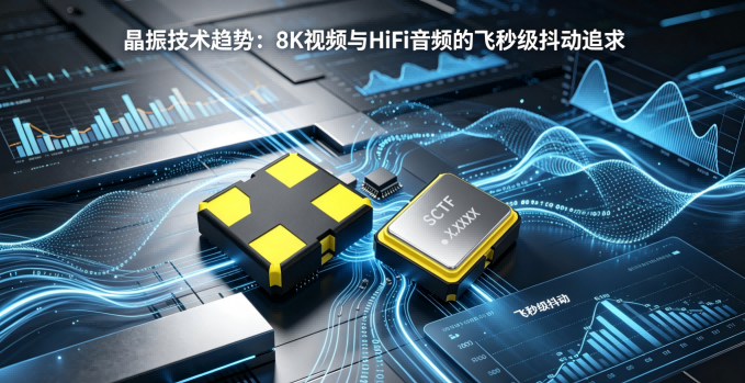 晶振技术趋势：为什么8K视频和HiFi音频都在追求飞秒级抖动？