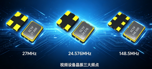 27MHz、24.576MHz、148.5MHz：视频设备晶振频率来源与选型指南