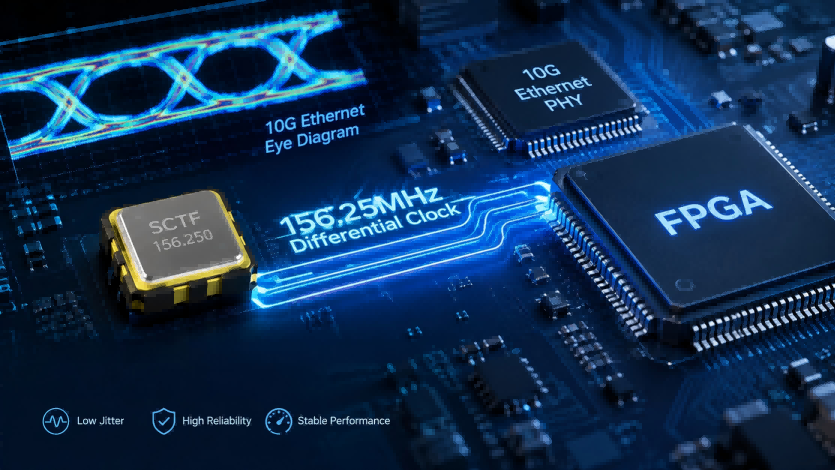 156.25MHz差分晶振：FPGA SerDes参考时钟选型要点