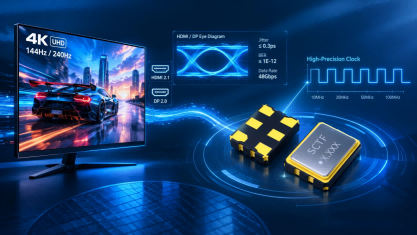 DXO差分晶振在HDMI 2.1/DP 2.0接口中的硬件规格与应用解析
