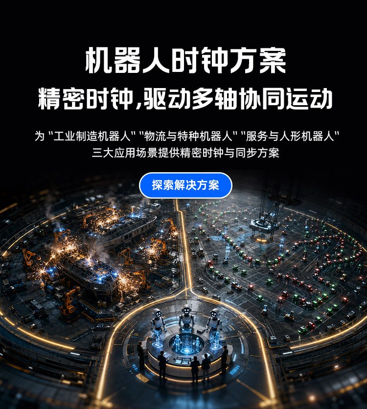 SCTF机器人时钟方案——精密时钟，驱动多轴协同运动